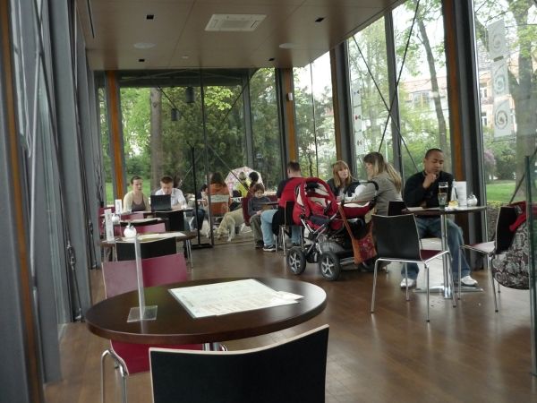 Caffe Pavilon Grebovka uvnitř